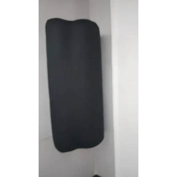 Coussin repose-pied mémoire de forme Noir